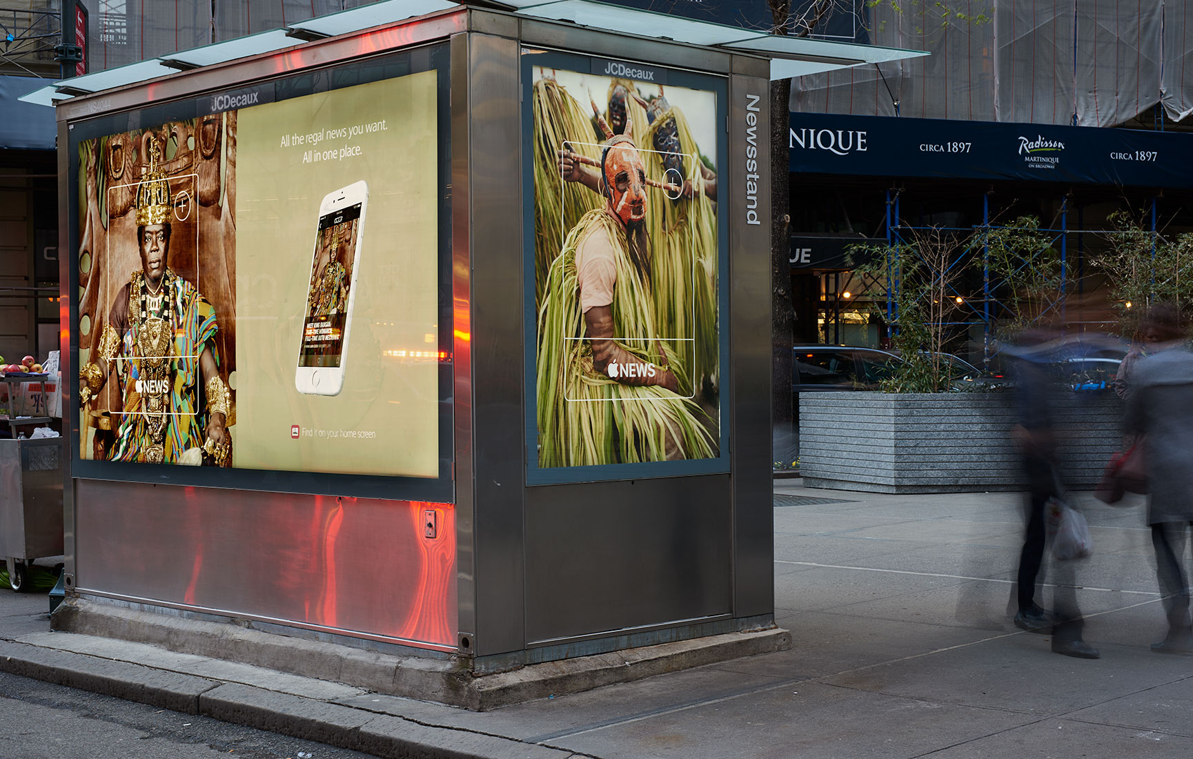 Branding for Apple News—done with the design studio Sid Lee in New York.
