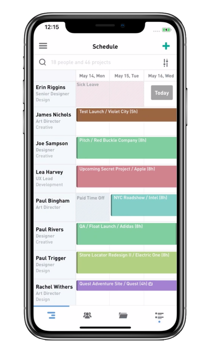 Float.com - Mobile overview