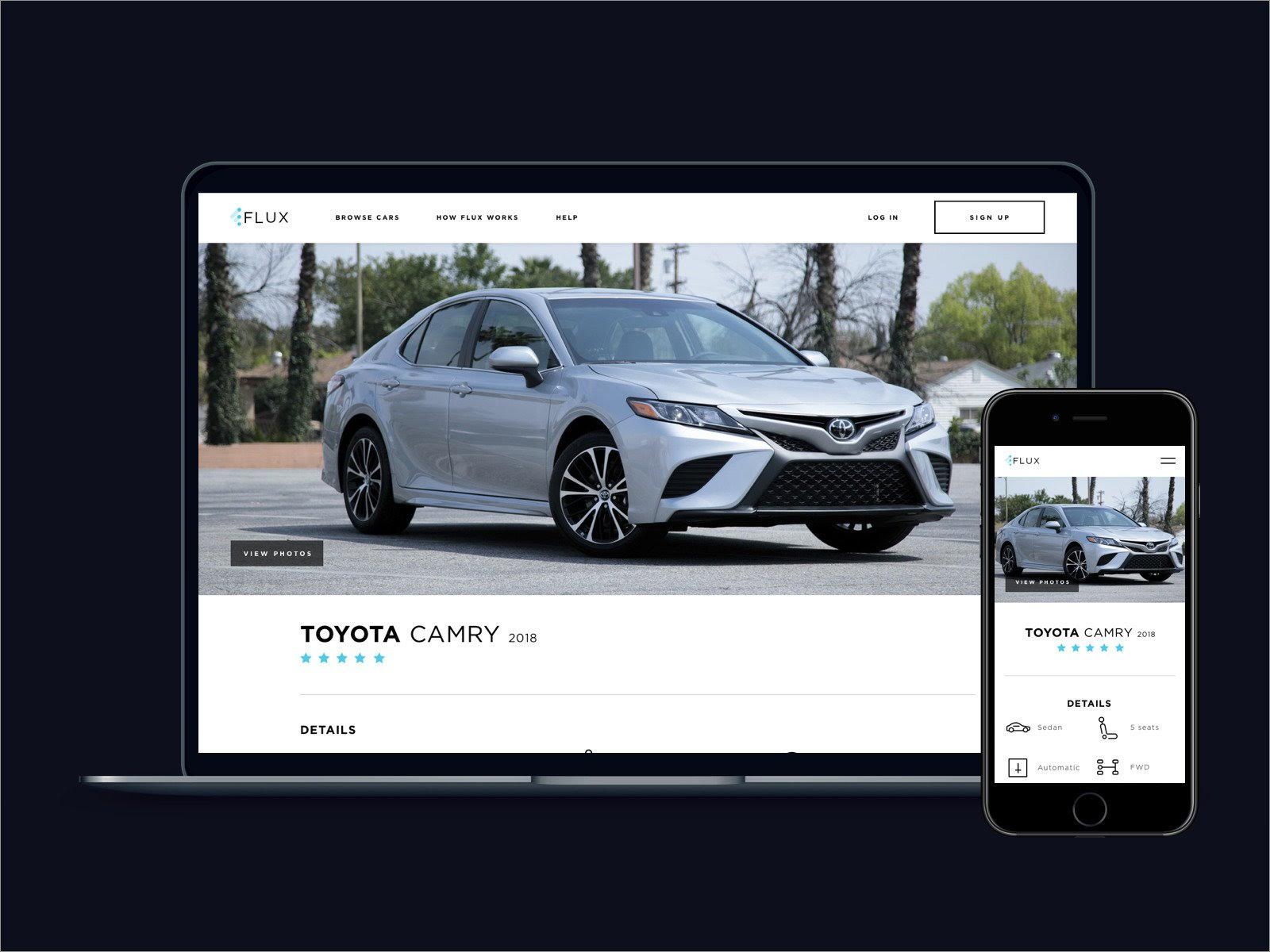Platform Design and Visual Identity for Flux - Car subscription Service in Malaysia