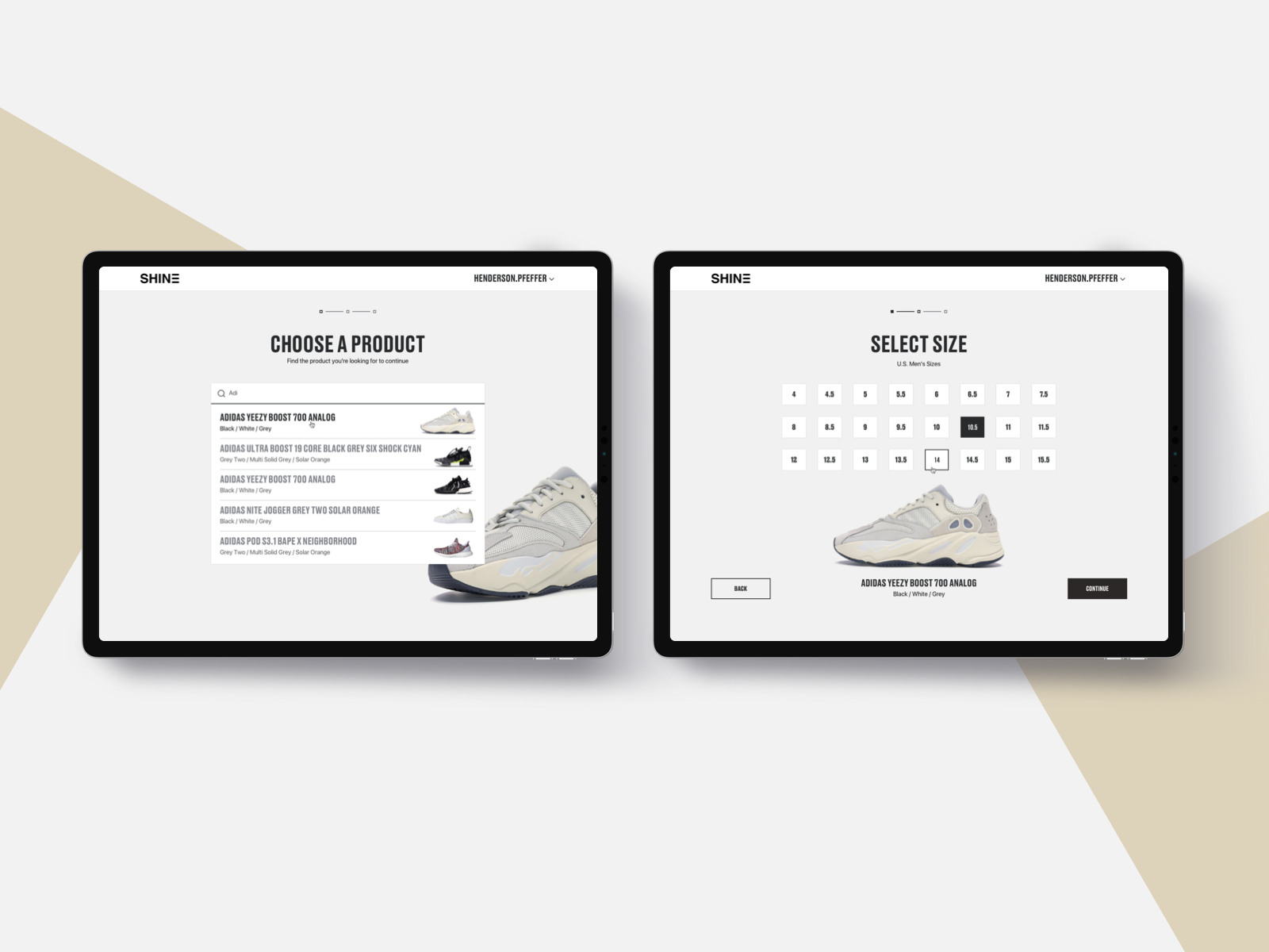 Visual Identity and Platform design for Shine - streetware marketplace