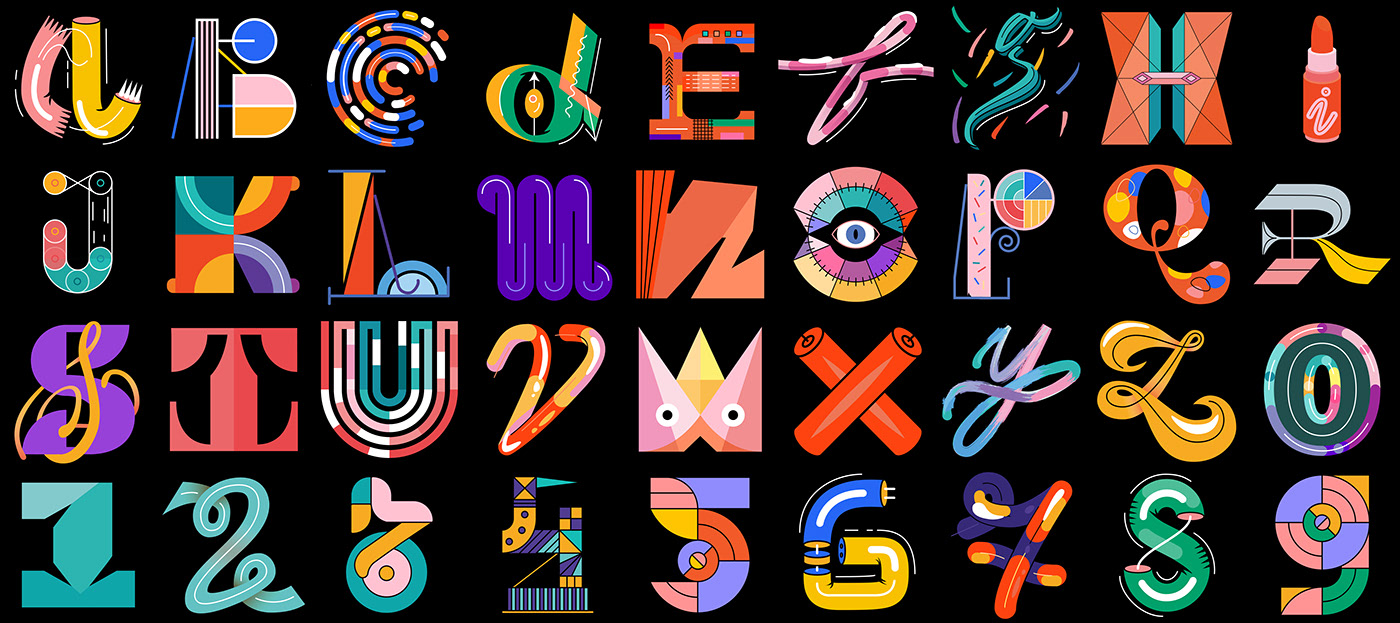 36 Days of Type by Katarzyna Szykowna