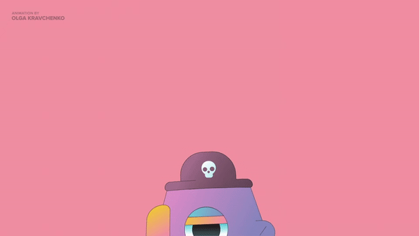 Looney Loops by Olya Kravchenko