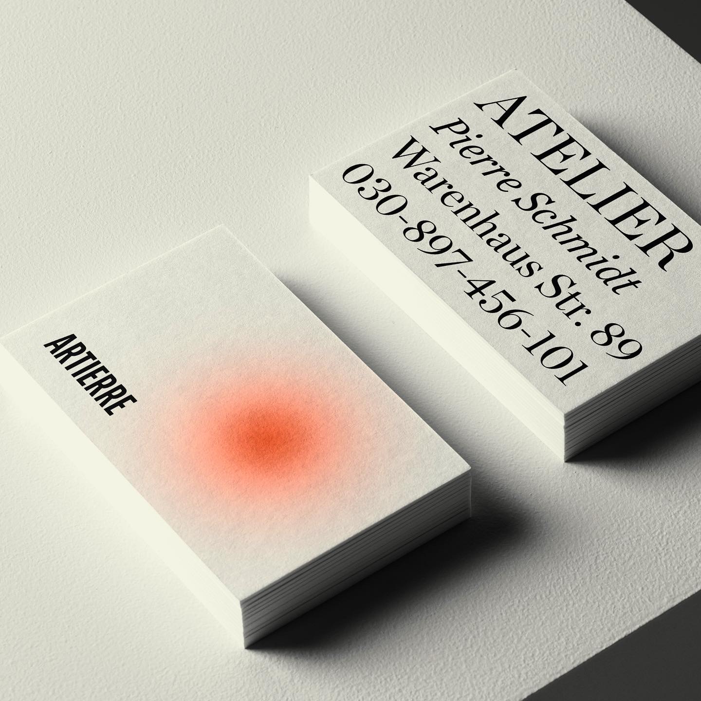 Antierre Business Cards by Ira Arturawna