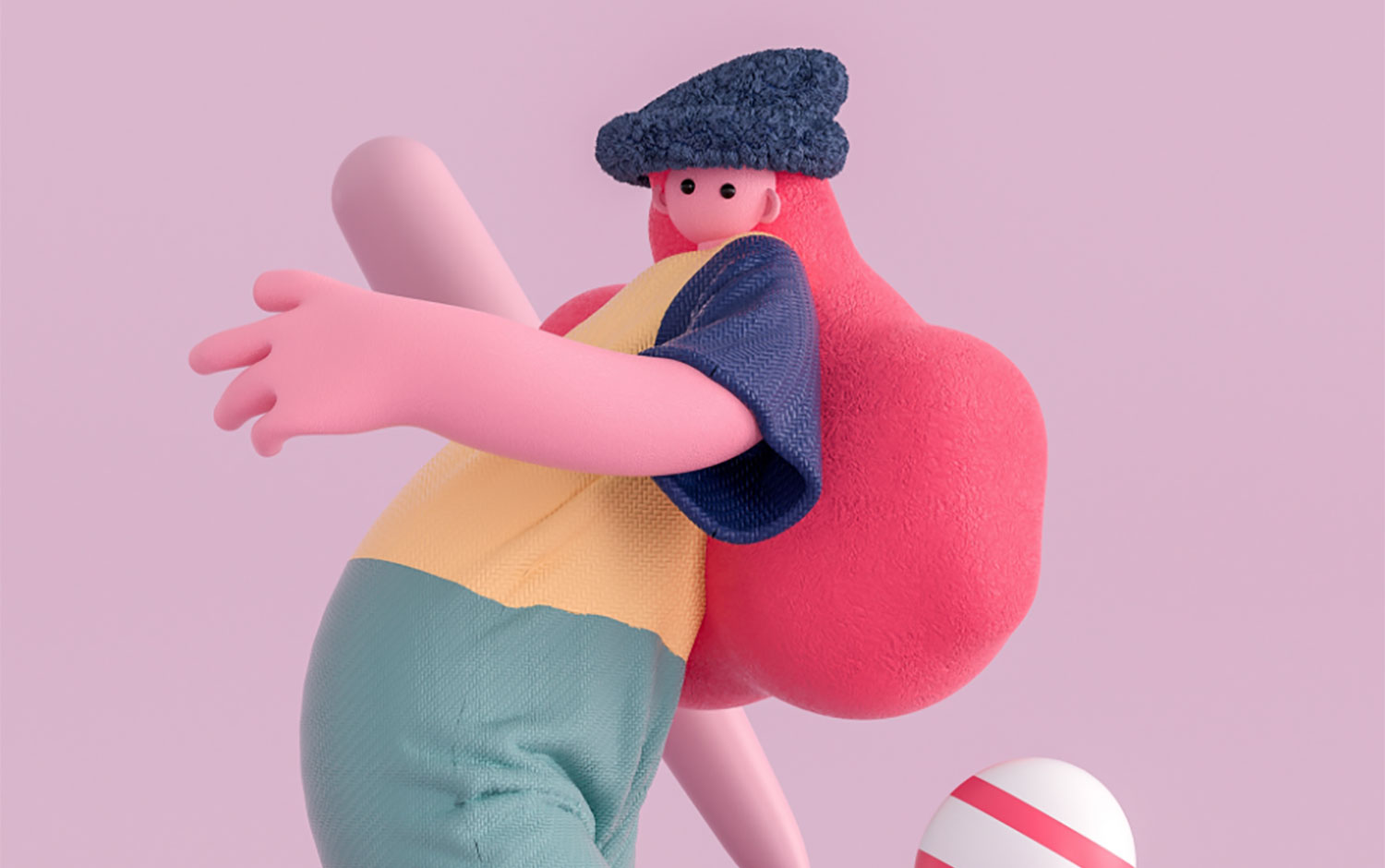 Illustrator and C4D by LY Wang & Anny Li