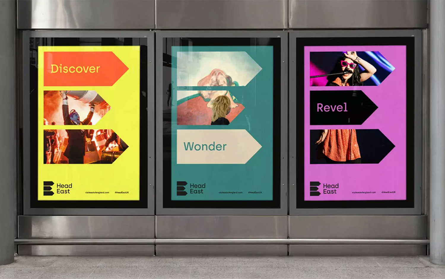 Head East brand identity by The Click