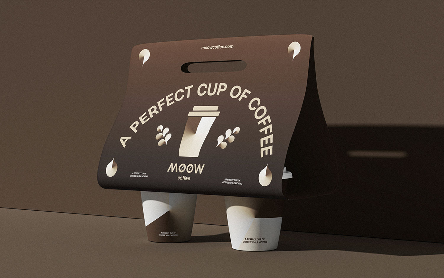 MOOW Coffee Branding by Au Chon Hin