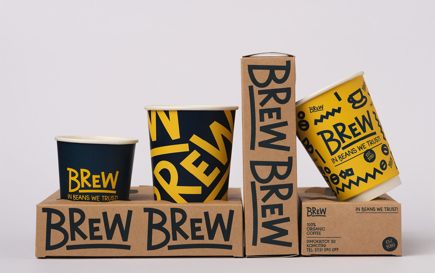 Brew Organic Coffee by Studio Hervik