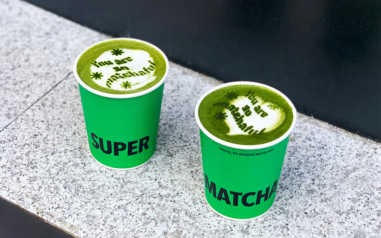 Matcha Cafe Branding by Eunjeong Kim