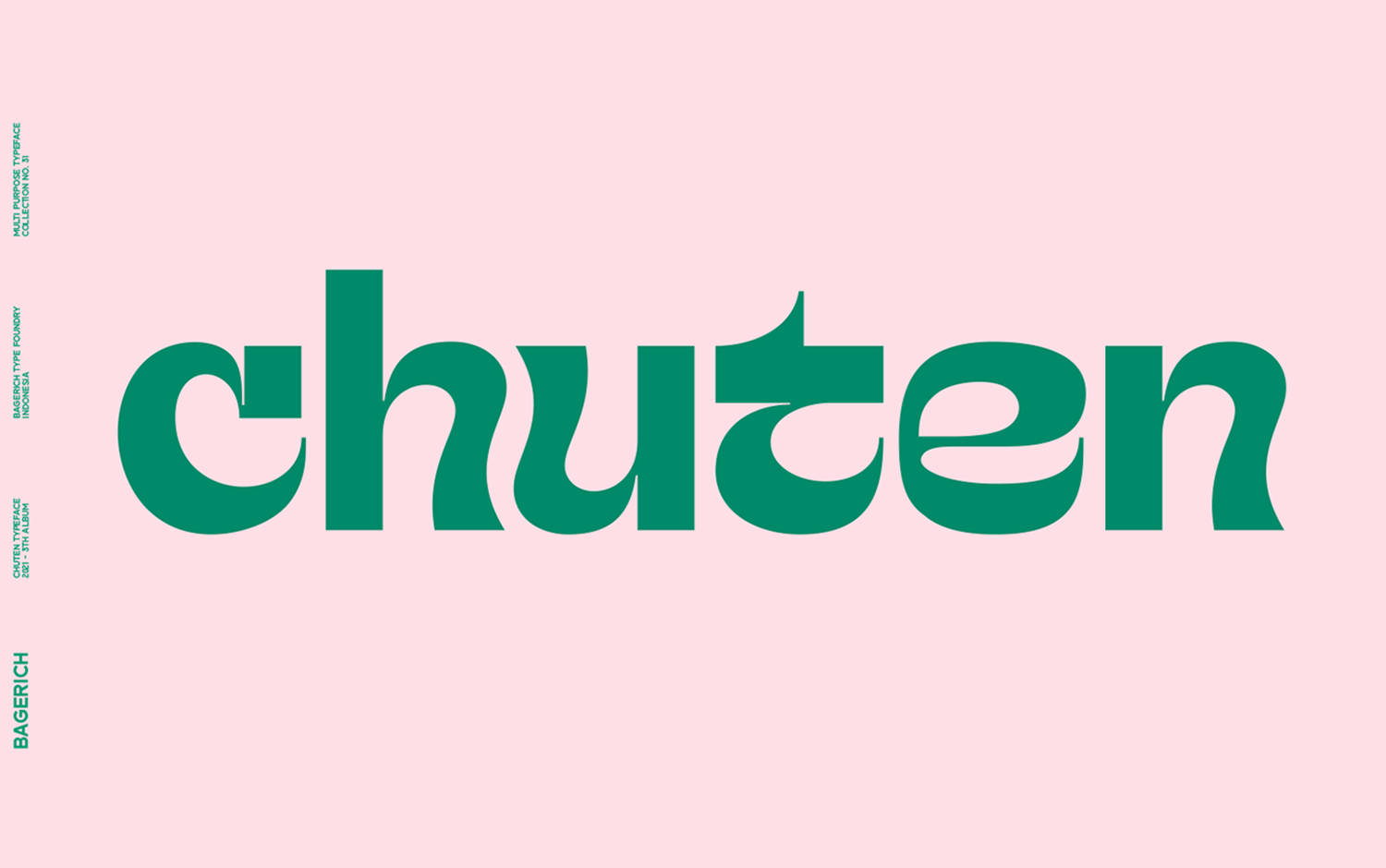Chuten by Bagerich Type Foundry