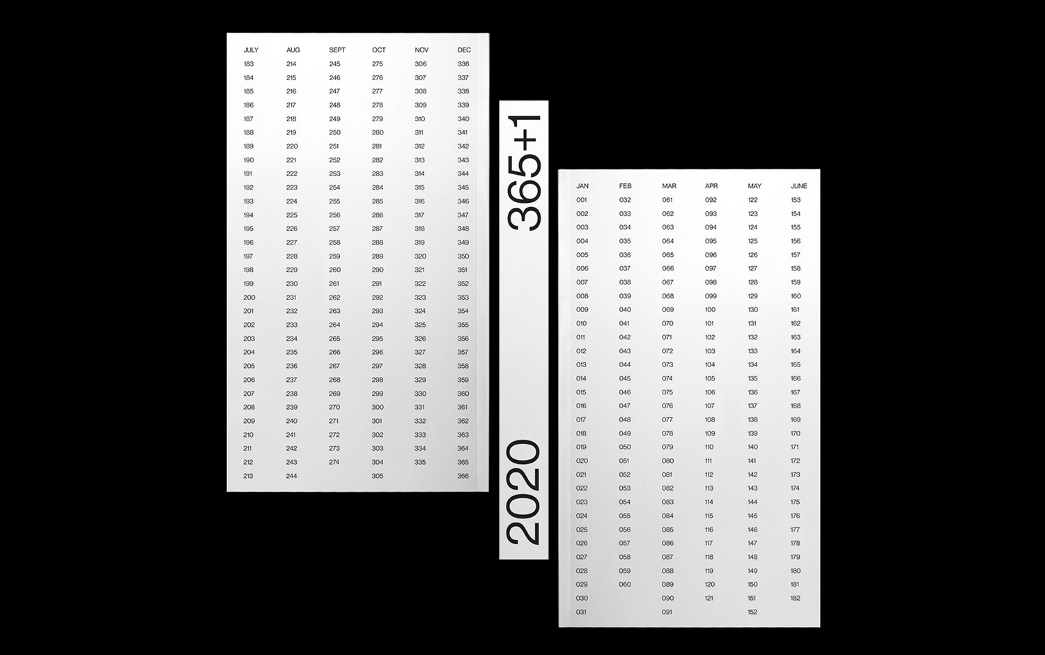 365+1 Calendar by Georgia Harizani & Filippos Fragkogiannis