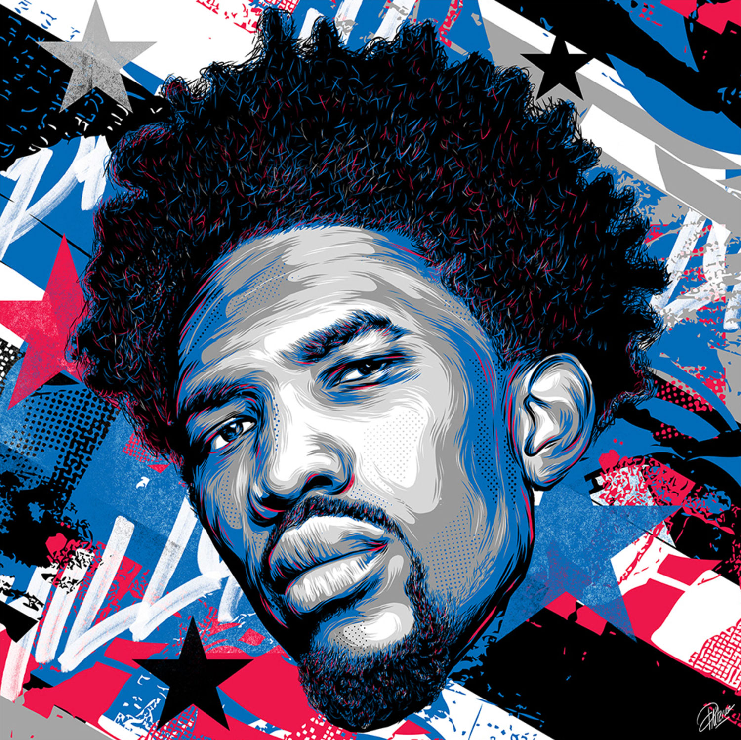 76ers Crossover by Caroline Blanchet