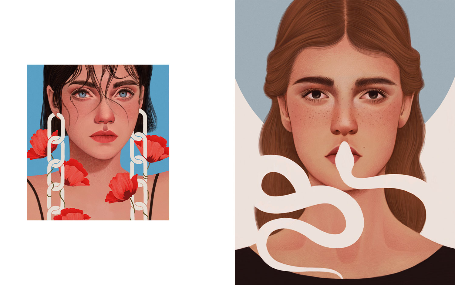 Press portraits by Mercedes deBellard