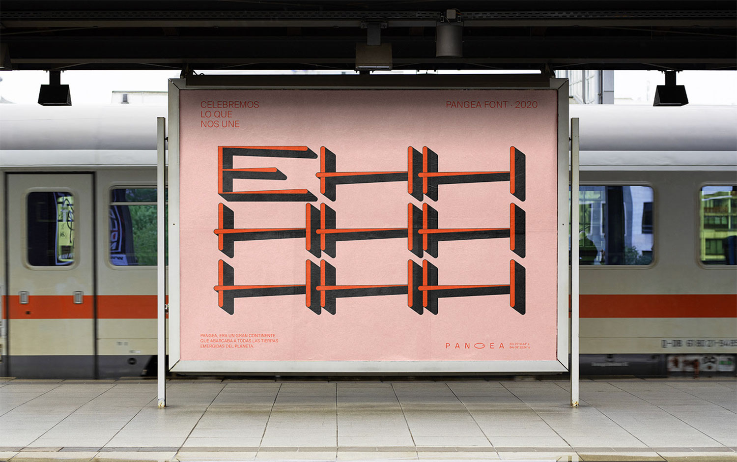 Pangea Display Font by La Libertad