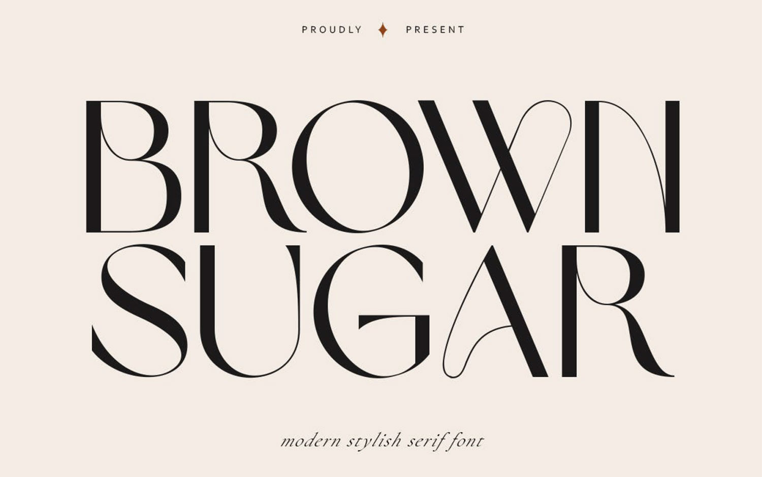 Brown Sugar Font by Graphic Assets