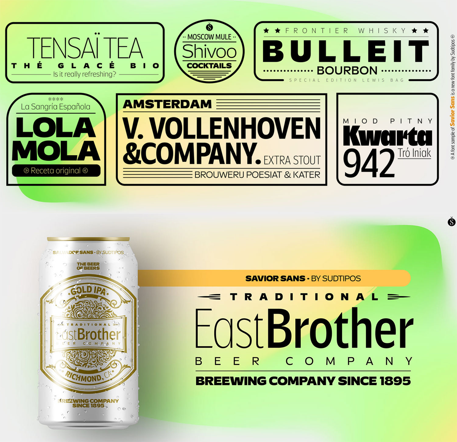 Savior Sans by Vastago Studio