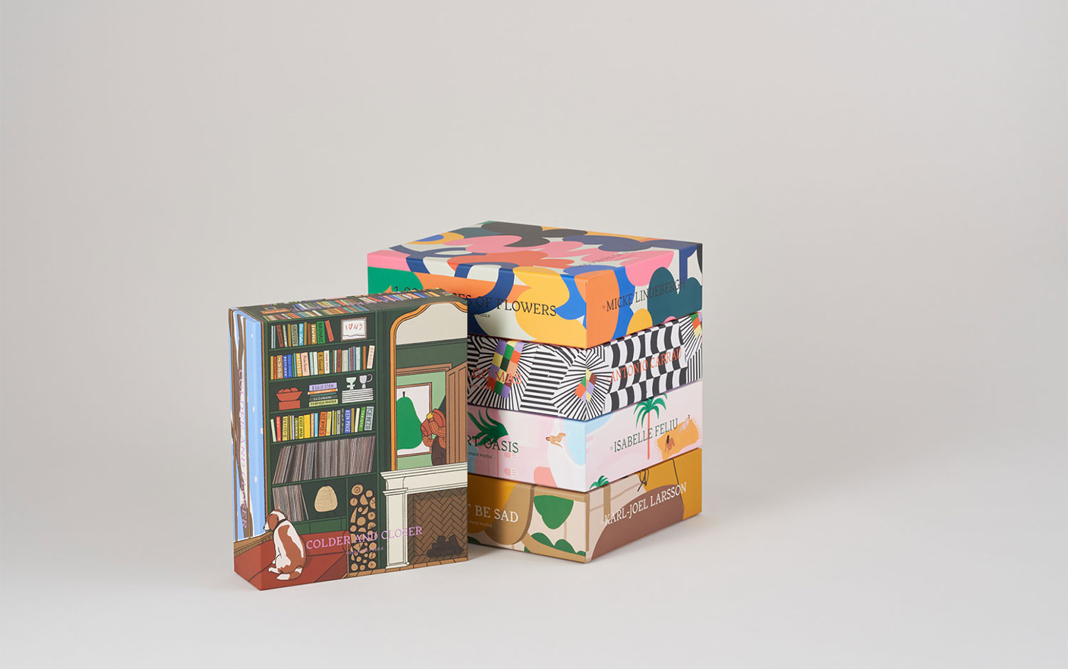 Colder & Closer Puzzle for Wrap Magazine by Maaike Canne