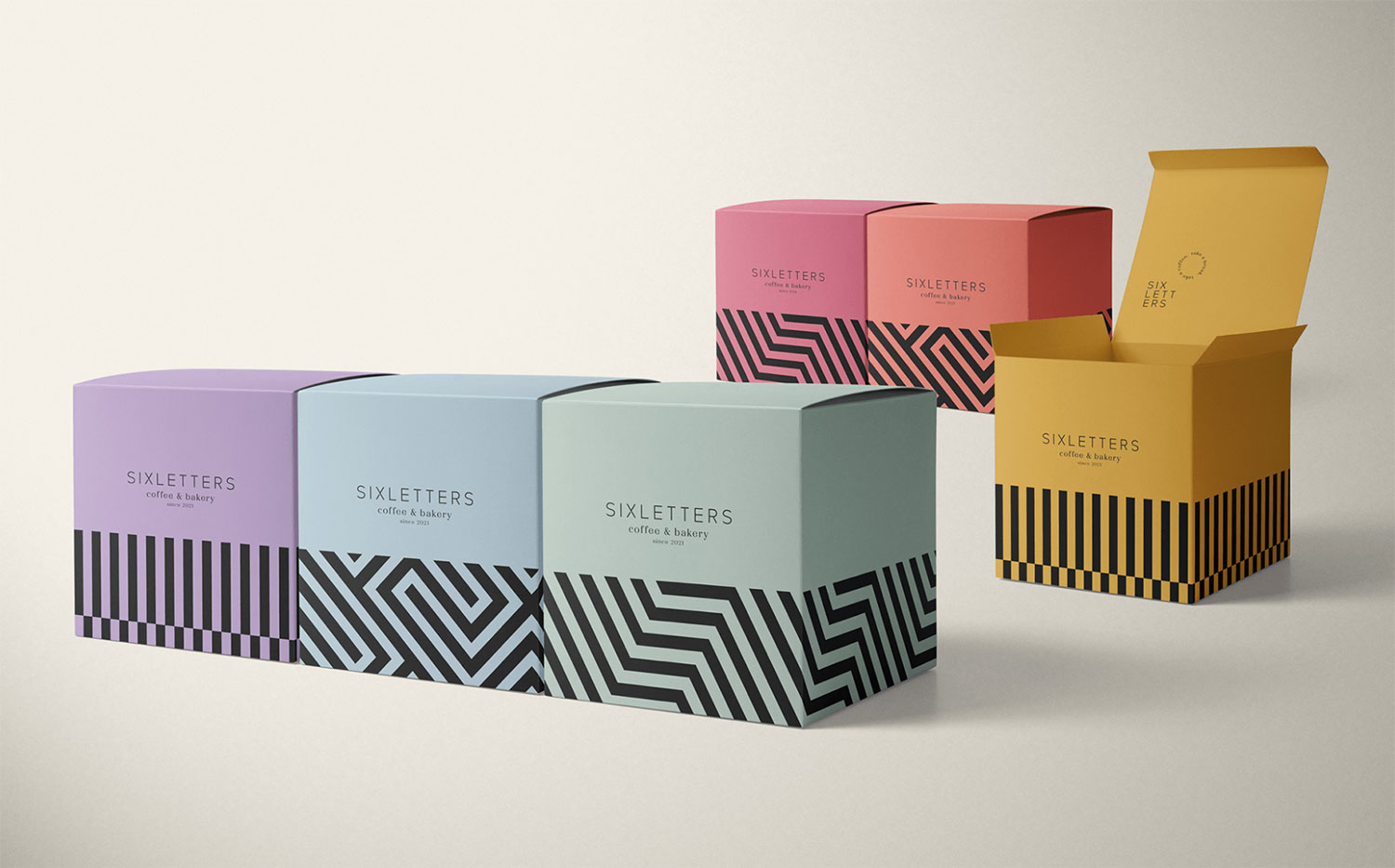 Sixletters Coffee and Bakery by Barbara Design.