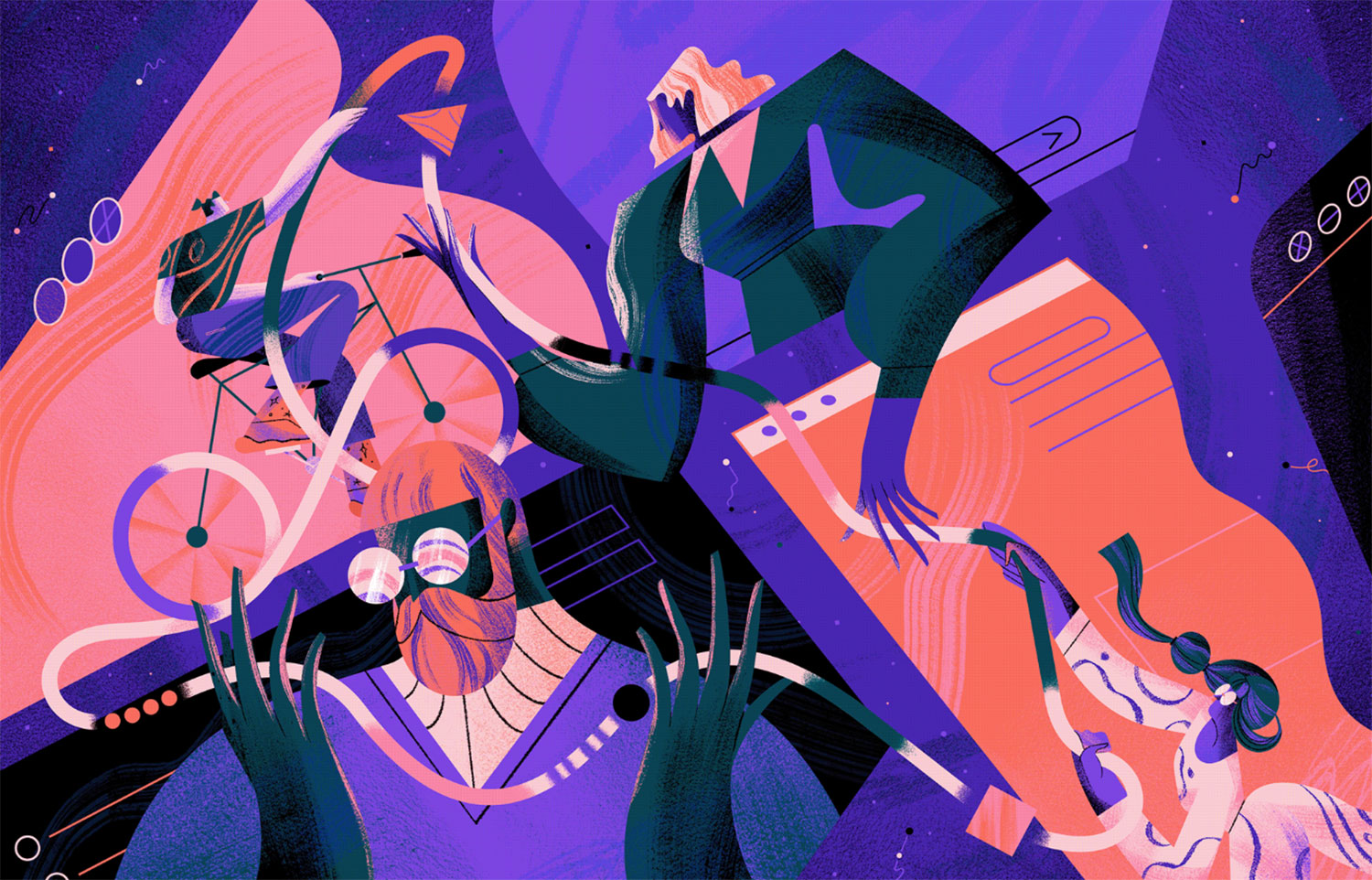 INDEX VENTURES — Blog Illustration by Adamastor Studio