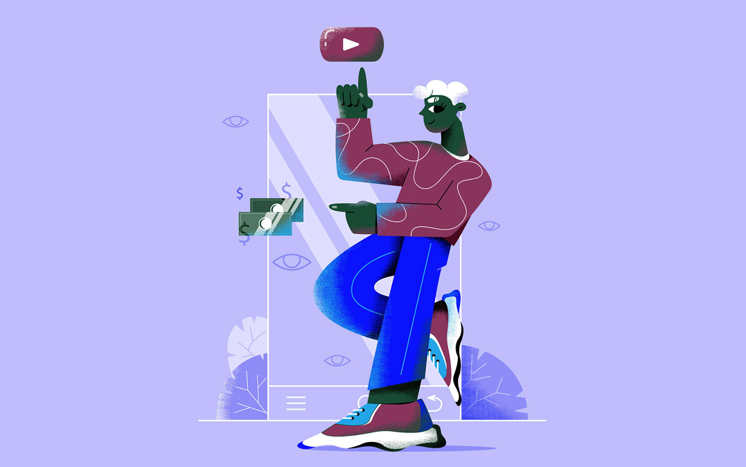 Renderforest blog illustrations by Lilit Martirosyan