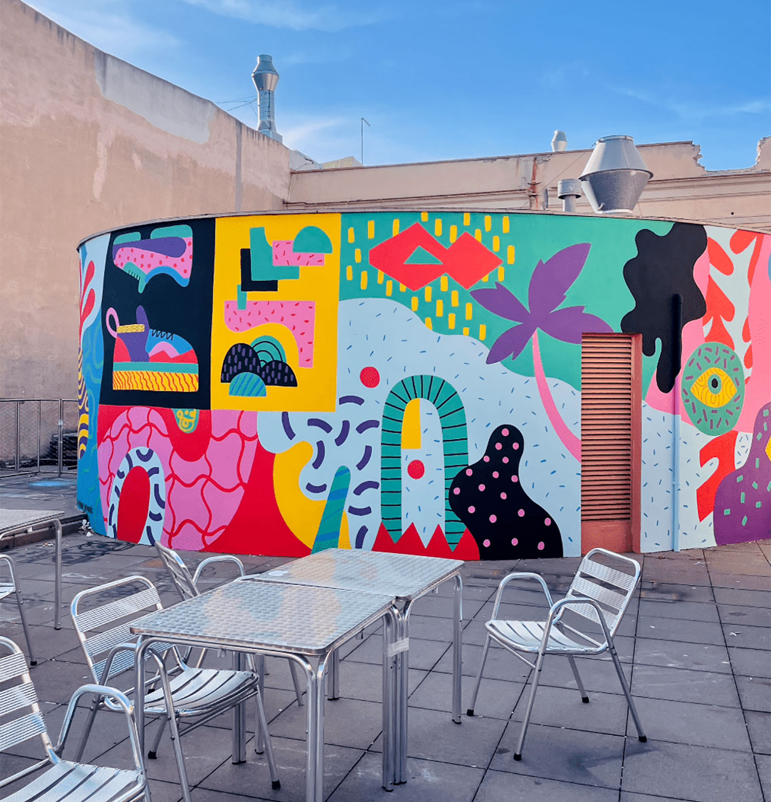 Mural / Elisava by Perrine Honoré