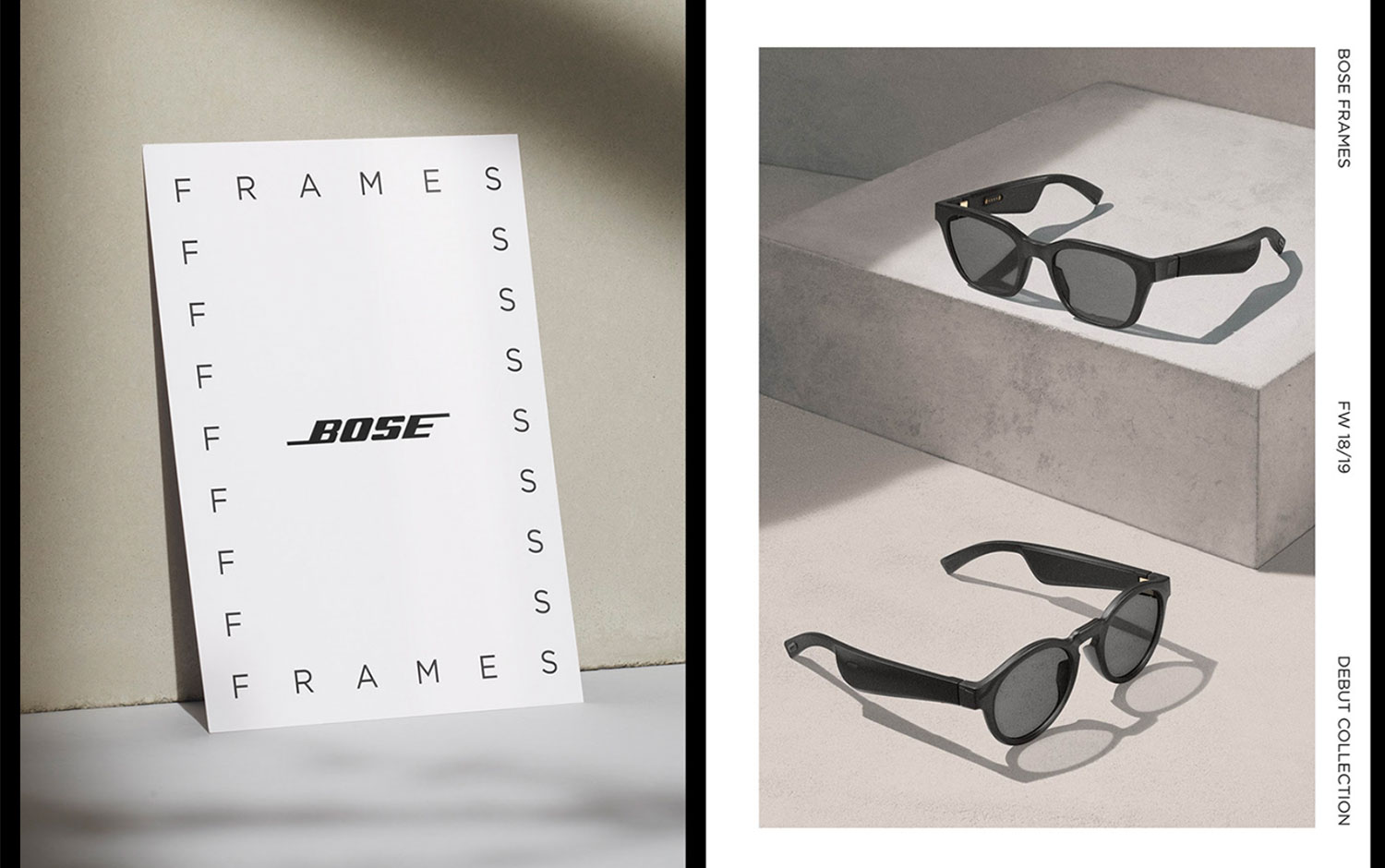 Bose Frames by Jules Tardy, Erik Berger Vaage & Kris Wong