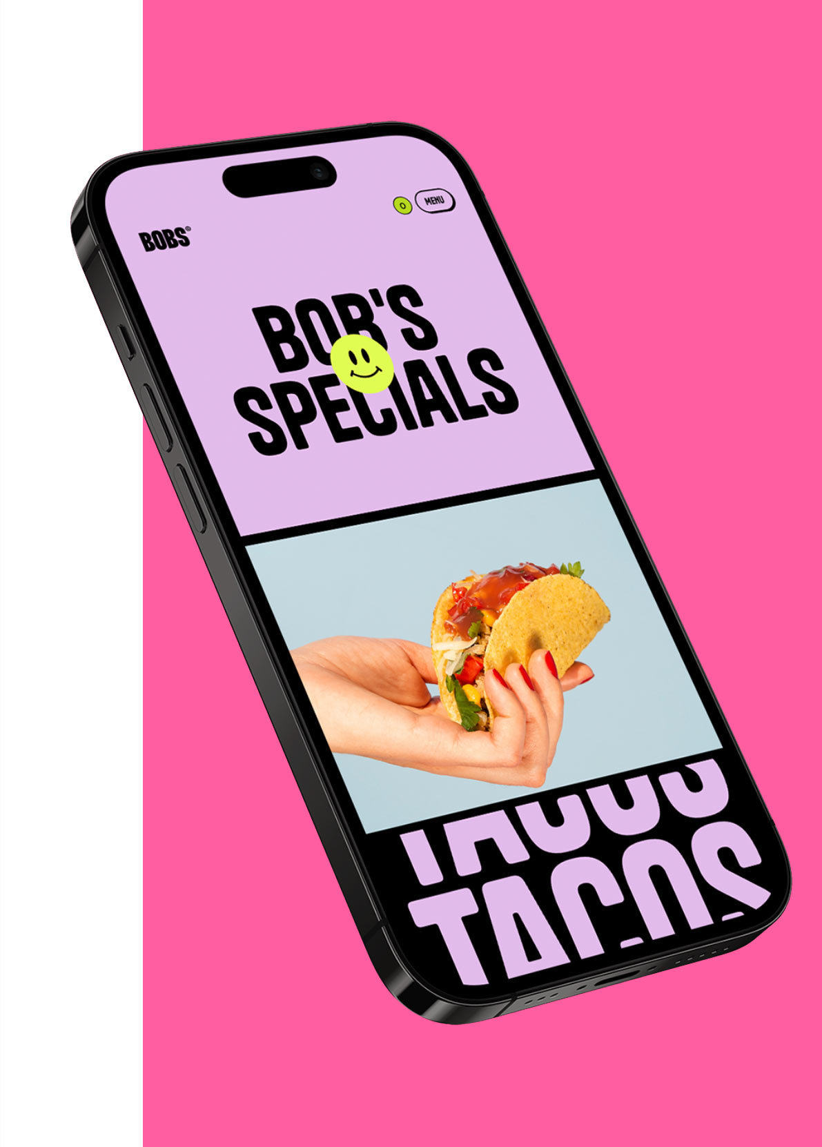 Bob's – Webflow template.