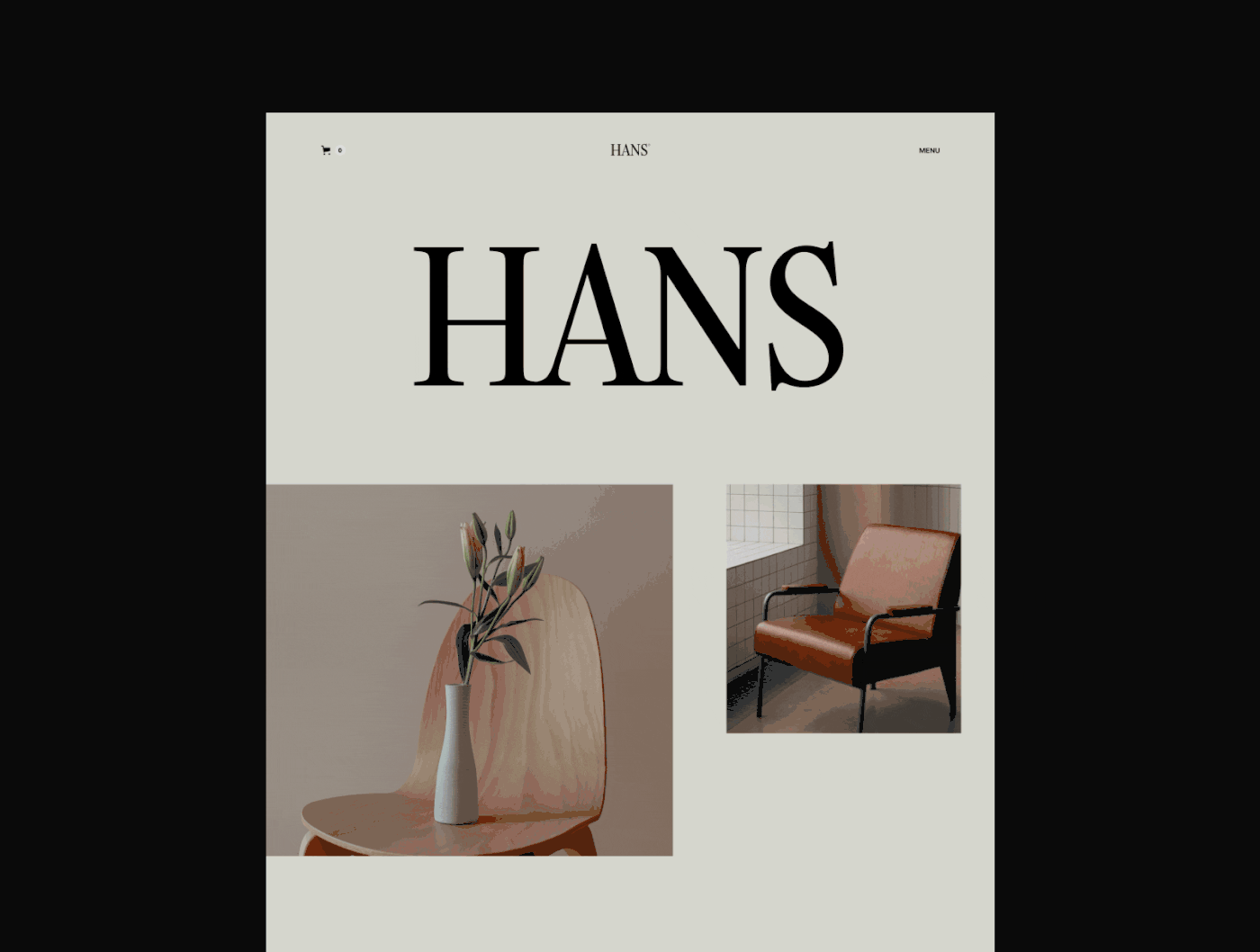 Hans - A premium webflow template
