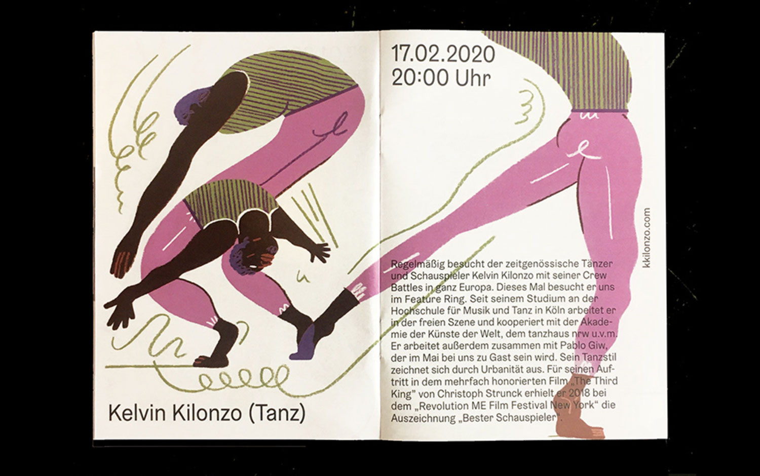 Feature Ring Program Booklet by Any Studio