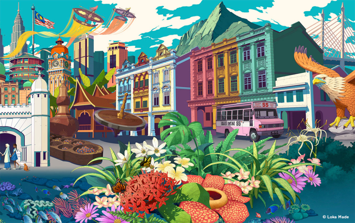 A Journey Through Malaysia by LOKA MADE