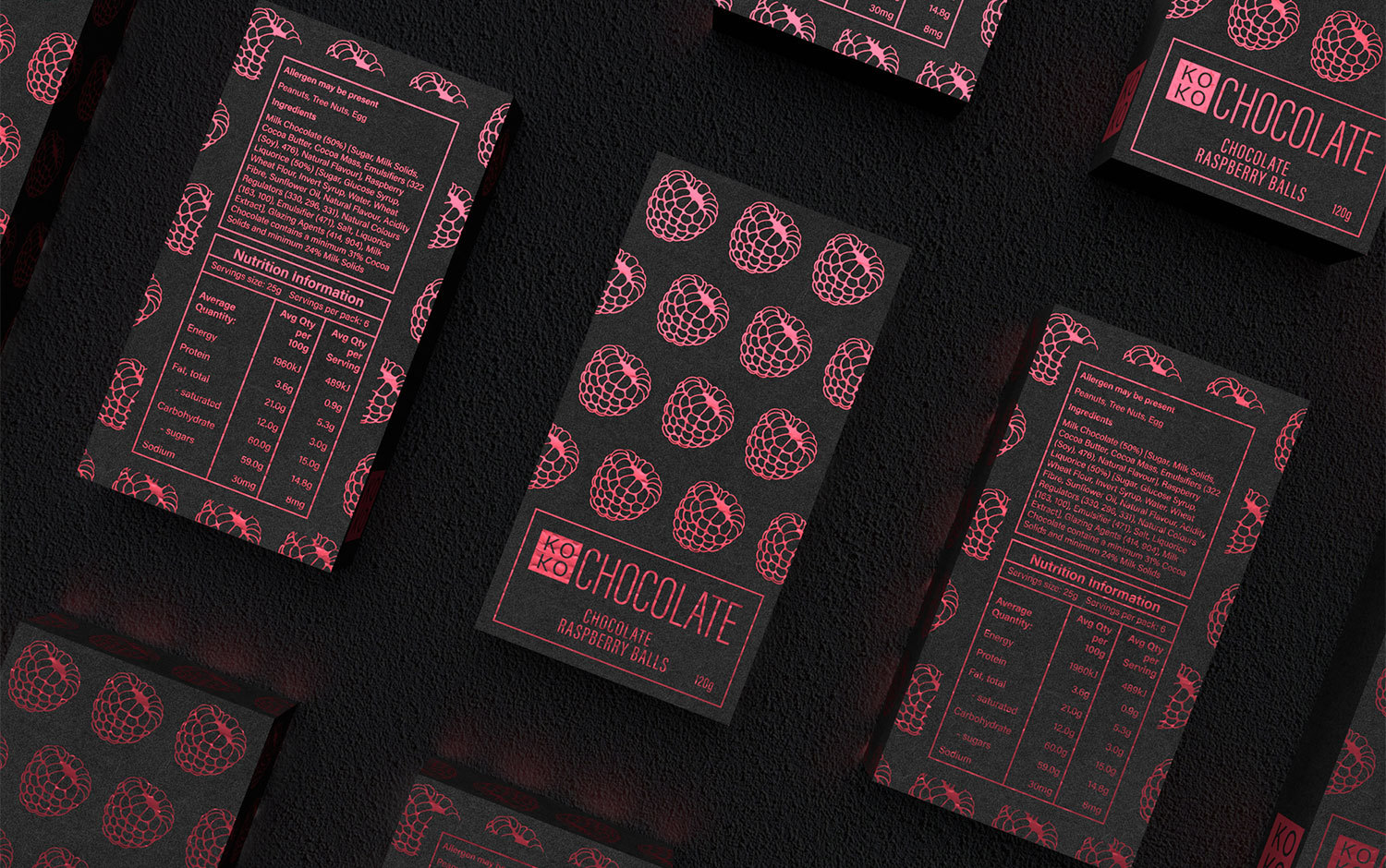 Chocolate Box Packaging by Benjamin Heal